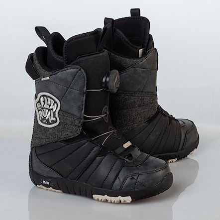 Snowboard Boots Flow Rival Jr Boa black/grey 2014 - 1