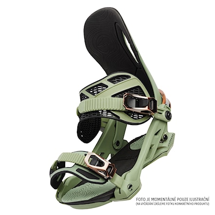 Wiązanie snowboardowe Arbor Cypress green 2020 - 1