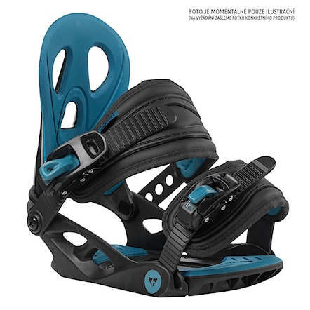 Vázání na snowboard Gravity G1 Jr black/blue 2020 - 1