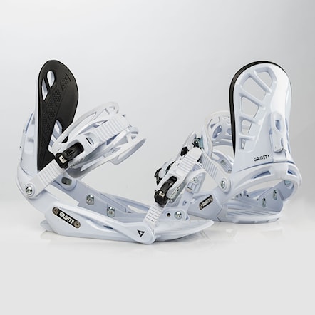 Snowboard Binding Gravity G1 white/black 2019 - 1