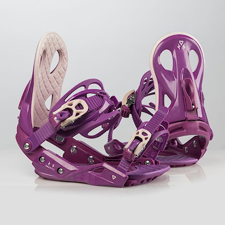 Wiązanie snowboardowe Gravity G2 Lady purple 2019 - 1