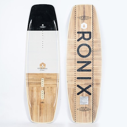 Wakeboard Ronix Top Notch black/white/wood 2019 - 1