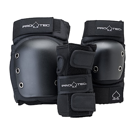 Ochraniacze kolan na deskorolkę Pro-Tec Street Gear Junior 3 Pack black - 1