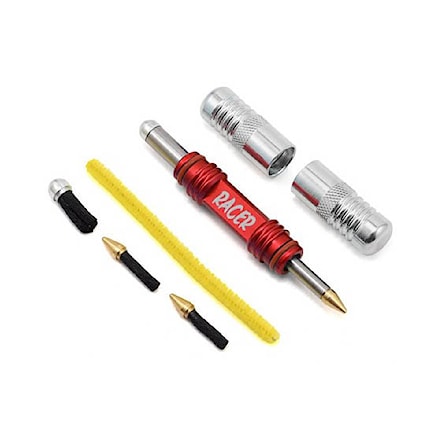 Defect Repair Dynaplug Racer Kit red/polished caps - 1