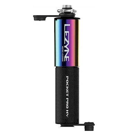 Bike Pump Lezyne Pocket Drive Pro neo metallic/black gloss - 2