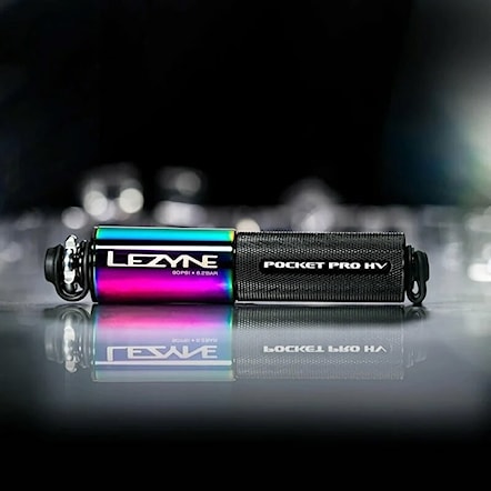 Pumpa na kolo Lezyne Pocket Drive Pro neo metallic/black gloss - 4