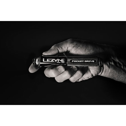 Bike Pump Lezyne Pocket Drive lite grey hi gloss - 2