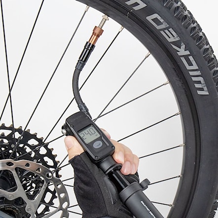 Pumpa na bicykel Topeak Mountain Digital 2Stage black - 5
