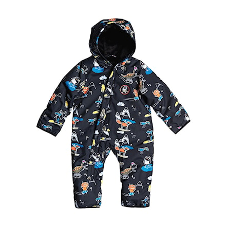 Snowboard Overalls Quiksilver Baby Suit black snow party 2020 - 1