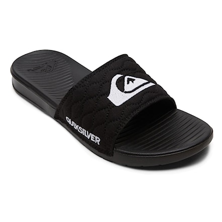 Pantofle Quiksilver Bright Coast Slide Quilted black/white/black 2022 - 1
