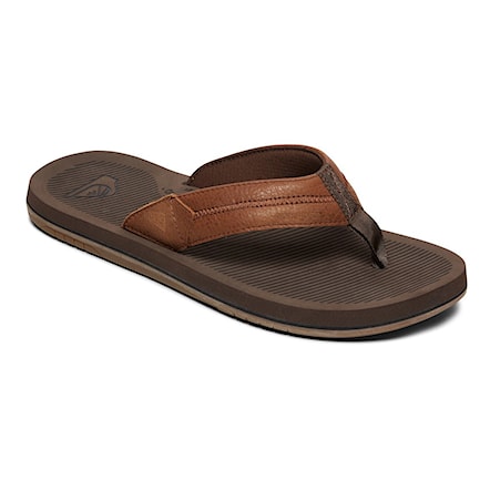 Flip-flops Quiksilver Coastal Oasis Deluxe brown/brown/brown 2020 - 1