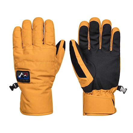 Snowboard Gloves Quiksilver Cross buckthorn brown 2023 - 1