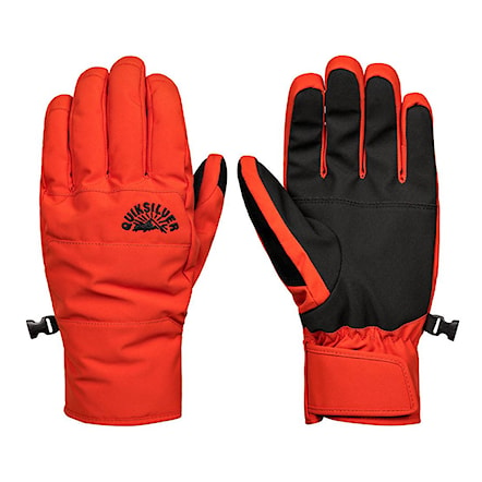 Snowboard Gloves Quiksilver Cross pureed pumpkin 2021 - 1