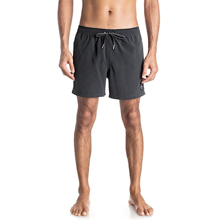 Plavky Quiksilver Everyday Solid Volley 15 black 2017 - 1