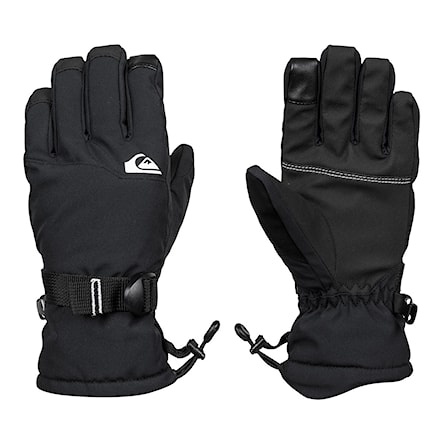 Snowboard Gloves Quiksilver Mission Youth true black 2024 - 1