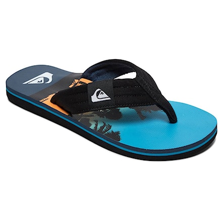 Flip-flops Quiksilver Molokai Layback black/blue/blue 2021 - 1
