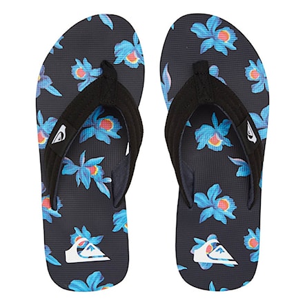 Flip-flops Quiksilver Molokai Layback black/blue/white 2021 - 1