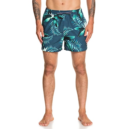 Plavky Quiksilver Poolsider Volley 15 majolica blue 2020 - 1