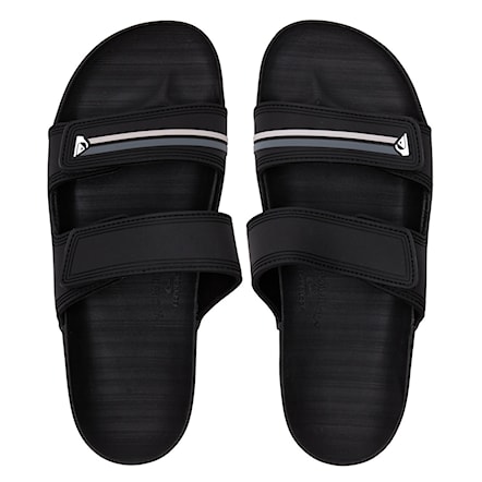 Slide Sandals Quiksilver Rivi Double Adjust black/grey/black 2024 - 4