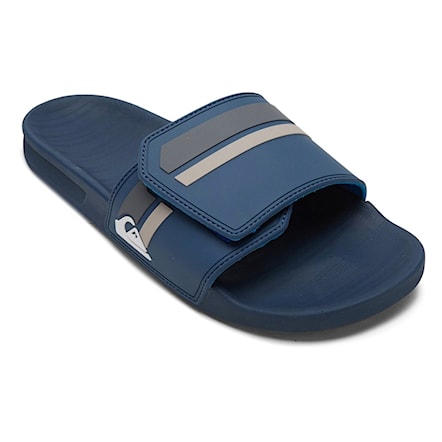 Slide Sandals Quiksilver Rivi Slide Adjust blue/grey/blue 2022 - 1