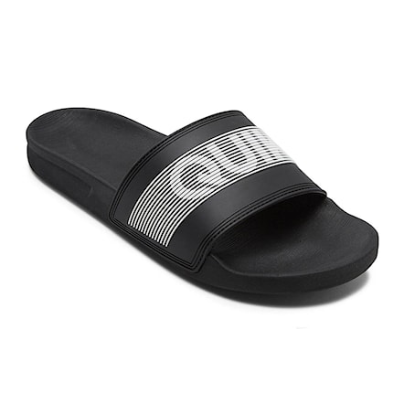 Slide Sandals Quiksilver Rivi Wordmark Slide black/white/black 2022 - 2