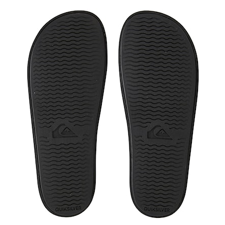Pantofle Quiksilver Rivi Wordmark Slide black/white/black 2022 - 4