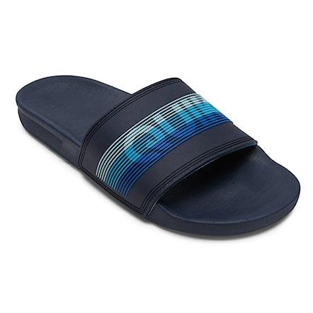 Slide Sandals Quiksilver Rivi Wordmark Slide blue/blue/blue 2022 - 1
