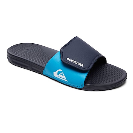Slide Sandals Quiksilver Shoreline Adjust blue/blue/black 2018 - 1