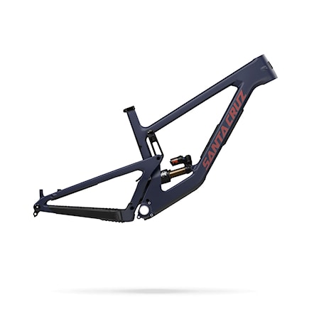 Bike Frame Santa Cruz Nomad CC Fox Float X2 Fac MX matte liquid blue 2024 - 1