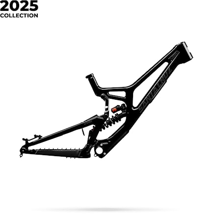 Rama rowerowa Santa Cruz V10 CC Fac MX gloss black sparkle 2025 - 1