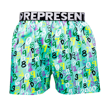 Boxer Shorts Represent Mike Numbers green - 1