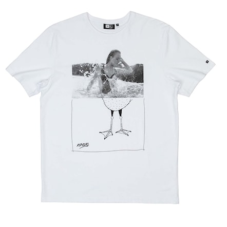 T-shirt Rip Curl Good Day Bad Day white/grey 2015 - 1
