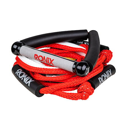 Wakeboard Handle Ronix Stretch Surf Rope red/silver 2020 - 1