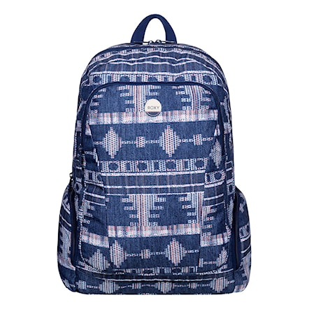 Backpack Roxy Alright akiya combo blue print 2016 - 1