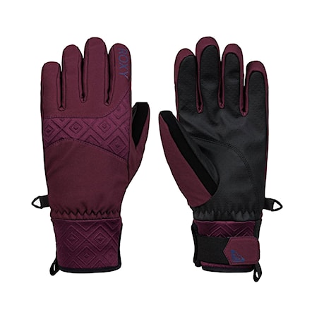 Snowboard Gloves Roxy Big Bear grape wine 2020 - 1
