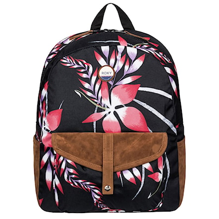 Backpack Roxy Carribean anthracite mistery floral 2017 - 1