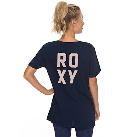 Fitness koszulka Roxy Challenge You B dress blues 2018 - 1