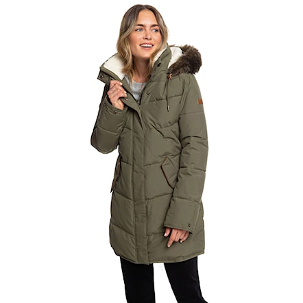 Winter Jacket Roxy Ellie ivy green 2020 - 1