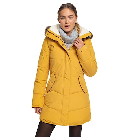 Zimná bunda do mesta Roxy Ellie spruce yellow 2020 - 1