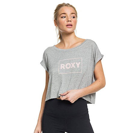 Fitness T-shirt Roxy Empty Streets heritage heather 2020 - 1