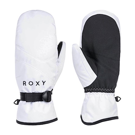 Snowboard Gloves Roxy Jetty Solid Mitt bright white 2023 - 1