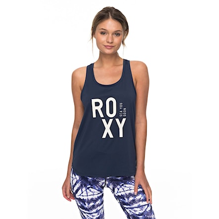 Fitness tielko Roxy Parisian Walkway Tank dress blues 2018 - 1