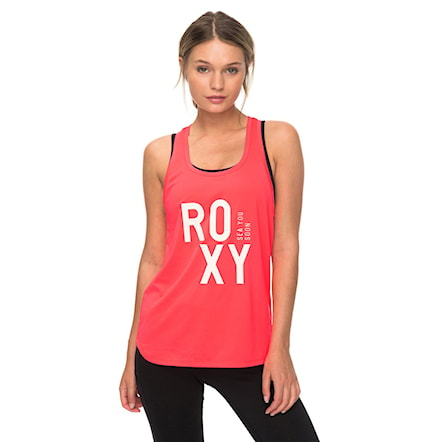 Fitness podkoszulek Roxy Parisian Walkway Tank smocking red 2018 - 1