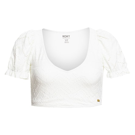 Strój kąpielowy Roxy Quiet Beauty Fashion Tee Top bright white 2022 - 8