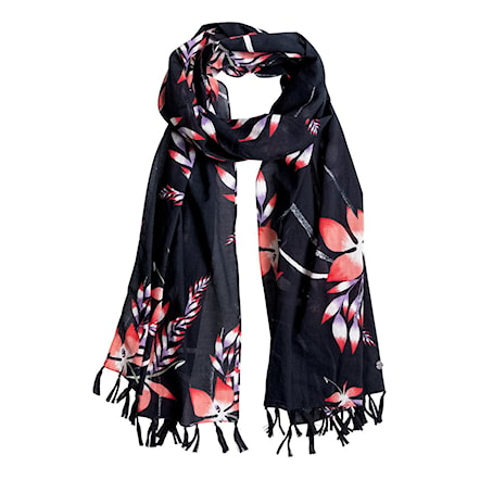 Headscarf Roxy Really Better anthracite mistery floral 2017 - 1