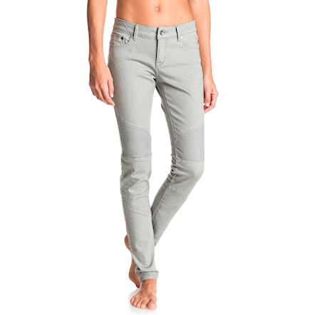 Jeans/kalhoty Roxy Rebel Bikers bleached grey 2016 - 1