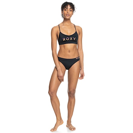 Strój kąpielowy Roxy Active Bikini Bottom SD anthracite 2023 - 4