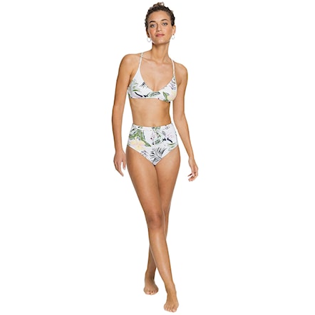 Swimwear Roxy Roxy Bloom Mid/Hight Waist B bright white praslin 2021 - 5