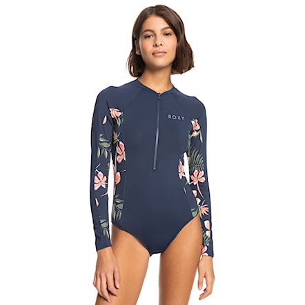 Swimwear Roxy Into The Sun PT Onesie mood indigo tropical depht 2023 - 1