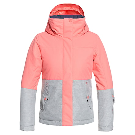 Snowboard Jacket Roxy Roxy Jetty Girl Block shell pink 2019 - 1